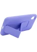 Чехол Silicone Case Hand Holder для Apple iPhone XS Max (6.5") Сиреневый / Dasheen