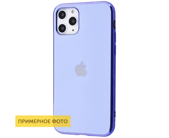 TPU чехол Matte LOGO для Apple iPhone XS Max (6.5") Фиолетовый / Lilac