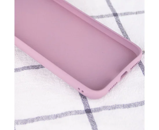 TPU+Glass чехол GLOSSY Logo (opp) для Apple iPhone XS Max (6.5") Лиловый / Lilac Pride