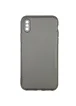 Матовый полупрозрачный TPU чехол с защитой камеры для Apple iPhone XS Max (6.5") Черный / Black