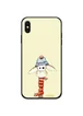 TPU+PC чехол ForFun для Apple iPhone XS Max (6.5") Жираф в шапке