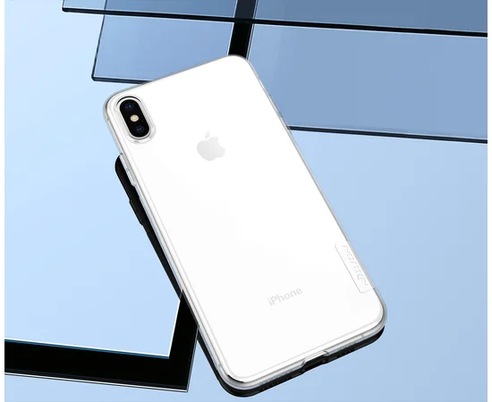 TPU чехол Nillkin Nature Series для Apple iPhone XS Max (6.5") Бесцветный (прозрачный)