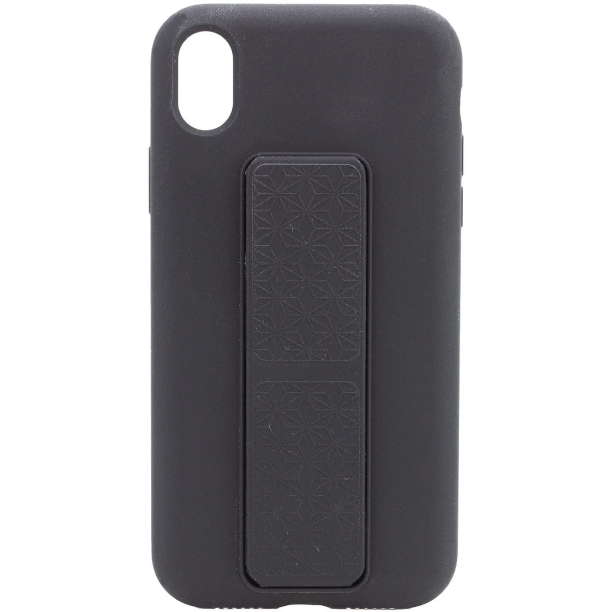 Чохол Silicone Case Hand Holder для Apple iPhone XS Max (6.5 ") Чорний / Black
