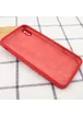 Чехол Silicone Case Square Full Camera Protective (AA) для Apple iPhone XS Max (6.5") Красный / Camellia