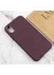 TPU чехол Bonbon Metal Style для Apple iPhone XS Max (6.5") Бордовый / Plum