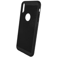 Ультратонкий дышащий чехол Grid case для Apple iPhone XS Max (6.5") Черный