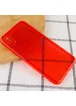 Матовый полупрозрачный TPU чехол с защитой камеры для Apple iPhone XS Max (6.5") Красный / Red