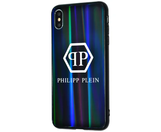 TPU+Glass чехол Brand glass Benzo для Apple iPhone XS Max (6.5") Philipp Plein