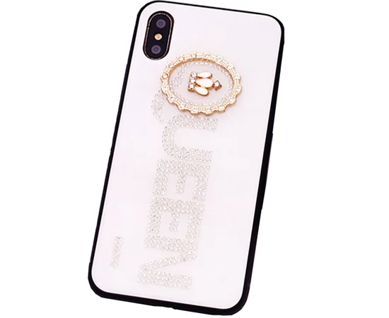 TPU+Glass чехол TYBOMB Queen для Apple iPhone XS Max (6.5") white