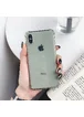TPU чехол Epic Ease с усиленными углами для Apple iPhone XS Max (6.5") Зеленый / Transparent
