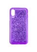 TPU+PC чехол Sparkle (glitter) для Apple iPhone XS Max (6.5") Фиолетовый