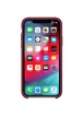 Чехол Silicone case (A) для Apple iPhone XS Max (6.5") Бордовый / Maroon