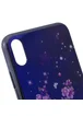 TPU+Glass чехол Fantasy с глянцевыми торцами для Apple iPhone XS Max (6.5") Цветение