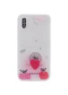 TPU чехол Luxury Diamond full protective для Apple iPhone XS Max (6.5") Красный / Клубника