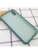 Чехол Silicone Case Square Full Camera Protective (AA) для Apple iPhone XS Max (6.5") Зеленый / Pine green