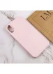 TPU чехол Bonbon Metal Style для Apple iPhone XS Max (6.5") Розовый / Light pink