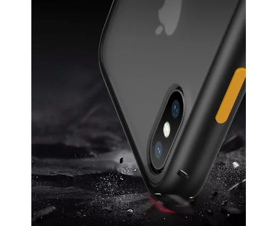 TPU чехол LikGus Maxshield для Apple iPhone XS Max (6.5") Черный