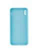 Силіконовий чохол Candy Full Camera для Apple iPhone XS Max (6.5 ") Бірюзовий / Turquoise