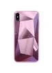 TPU+Glass чехол Diamond series для Apple iPhone XS Max (6.5") Фиолетовый