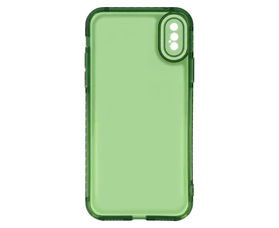 Чехол TPU Starfall Clear для Apple iPhone XS Max (6.5") Зеленый