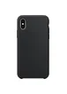 Силиконовый чехол Soft cover для Apple iPhone XS Max (6.5") Черный / Black
