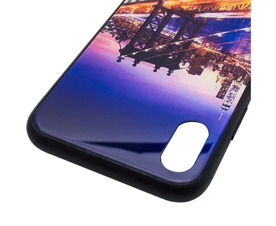 TPU+Glass чехол Night series для Apple iPhone XS Max (6.5") Мост