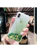TPU+PC чехол Liquid (glitter) для Apple iPhone XS Max (6.5") Авокадо