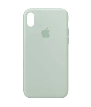 Чехол Silicone Case Full Protective (AA) для Apple iPhone XS Max (6.5") Бирюзовый / Beryl