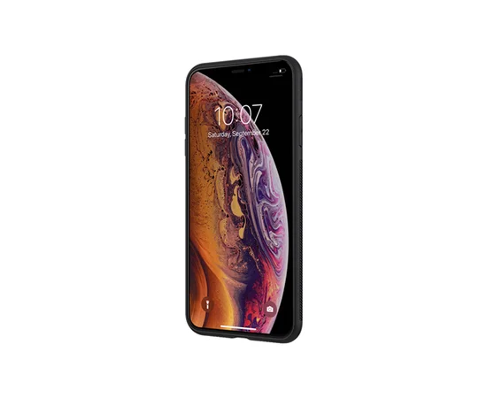 TPU+PC чехол Nillkin Textured для Apple iPhone XS Max (6.5") Черный