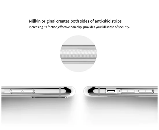 TPU чехол Nillkin Nature Series для Apple iPhone XS Max (6.5") Бесцветный (прозрачный)