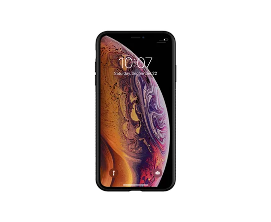 TPU+PC чехол Nillkin Textured для Apple iPhone XS Max (6.5") Черный