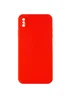 Силиконовый чехол Candy Full Camera для Apple iPhone XS Max (6.5") Красный / Red