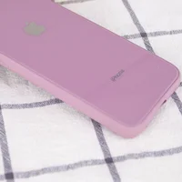 TPU + Glass чохол GLOSSY Logo (opp) для Apple iPhone XS Max (6.5 ") Ліловий / Lilac Pride