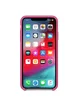 Чехол Silicone case (A) для Apple iPhone XS Max (6.5") Красный / Dragon Fruit