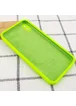 Чехол Silicone Case Square Full Camera Protective (AA) для Apple iPhone XS Max (6.5") Салатовый / Neon green