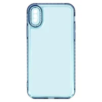 Чехол TPU Starfall Clear для Apple iPhone XS Max (6.5") Голубой