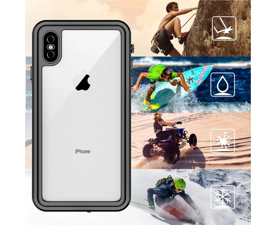 Водонепроницаемый чехол Shellbox для Apple iPhone XS Max (6.5") Черный