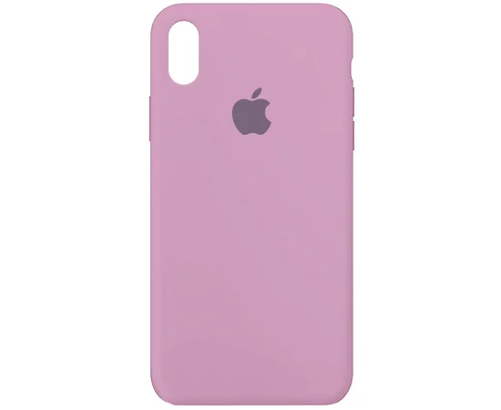 Чехол Silicone Case Full Protective (AA) для Apple iPhone XS Max (6.5") Лиловый / Lilac Pride