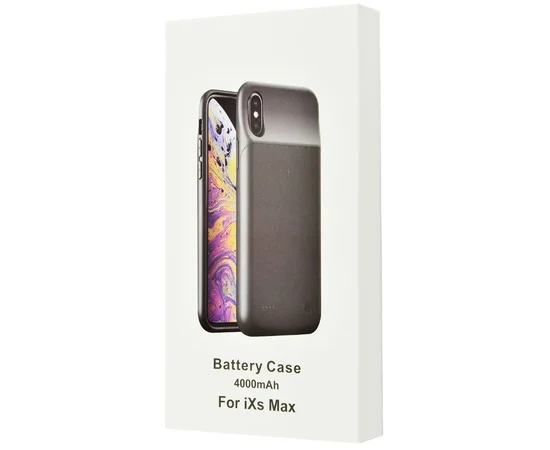 Чехол-аккумулятор 4000 mAh Apple iPhone XS Max (6.5") Черный