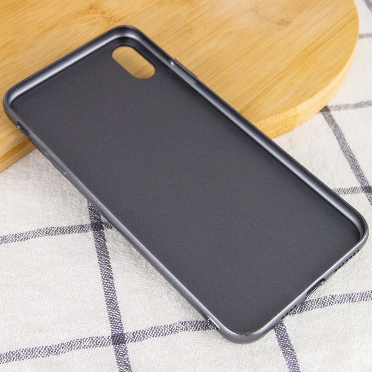 TPU + Glass чохол GLOSSY Logo Full camera для Apple iPhone XS Max (6.5 ") Сірий