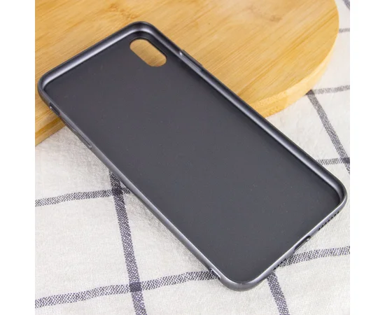 TPU+Glass чехол GLOSSY Logo Full camera для Apple iPhone XS Max (6.5") Серый