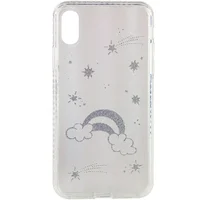 TPU+Glass чехол Aurora Space для Apple iPhone XS Max (6.5") Радуга