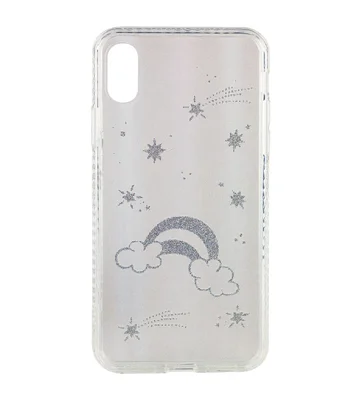 TPU+Glass чехол Aurora Space для Apple iPhone XS Max (6.5") Радуга