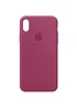 Чехол Silicone Case Full Protective (AA) для Apple iPhone XS Max (6.5") Малиновый / Pomegranate