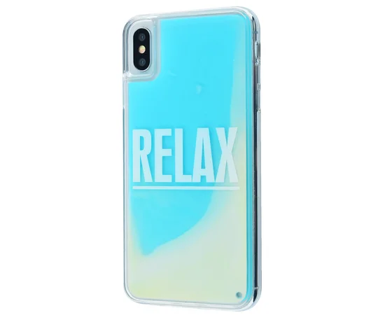 TPU+PC чехол Lovely Stream Neon sand для Apple iPhone XS Max (6.5") Relax