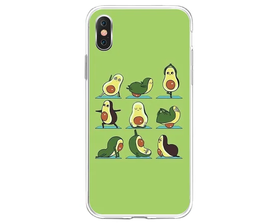 TPU чехол Avocado для Apple iPhone XS Max (6.5") Avocado / Зеленый