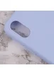 Силиконовый чехол Candy для Apple iPhone XS Max (6.5") Голубой / Lilac Blue