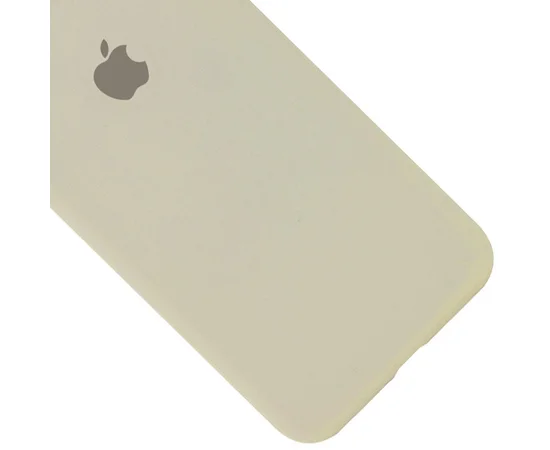 Чехол Silicone Case Full Protective (AA) для Apple iPhone XS Max (6.5") Бежевый / Antigue White