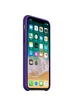 Чехол Silicone Case (AA) для Apple iPhone XS Max (6.5") Темный фиолетовый / Ultra Violet