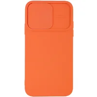 Чохол Camshield Square TPU зі шторкою для камери для Apple iPhone XS Max (6.5 ") Помаранчевий